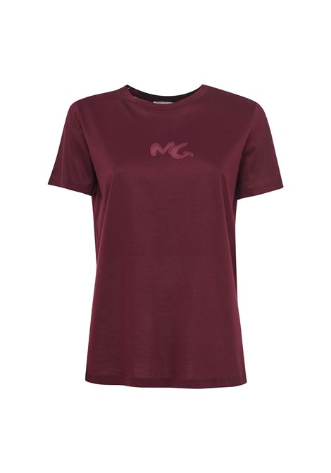 T-Shirt Con Logo Mg Ricamato Tono Su Tono Manila Grace | T192CUMA641